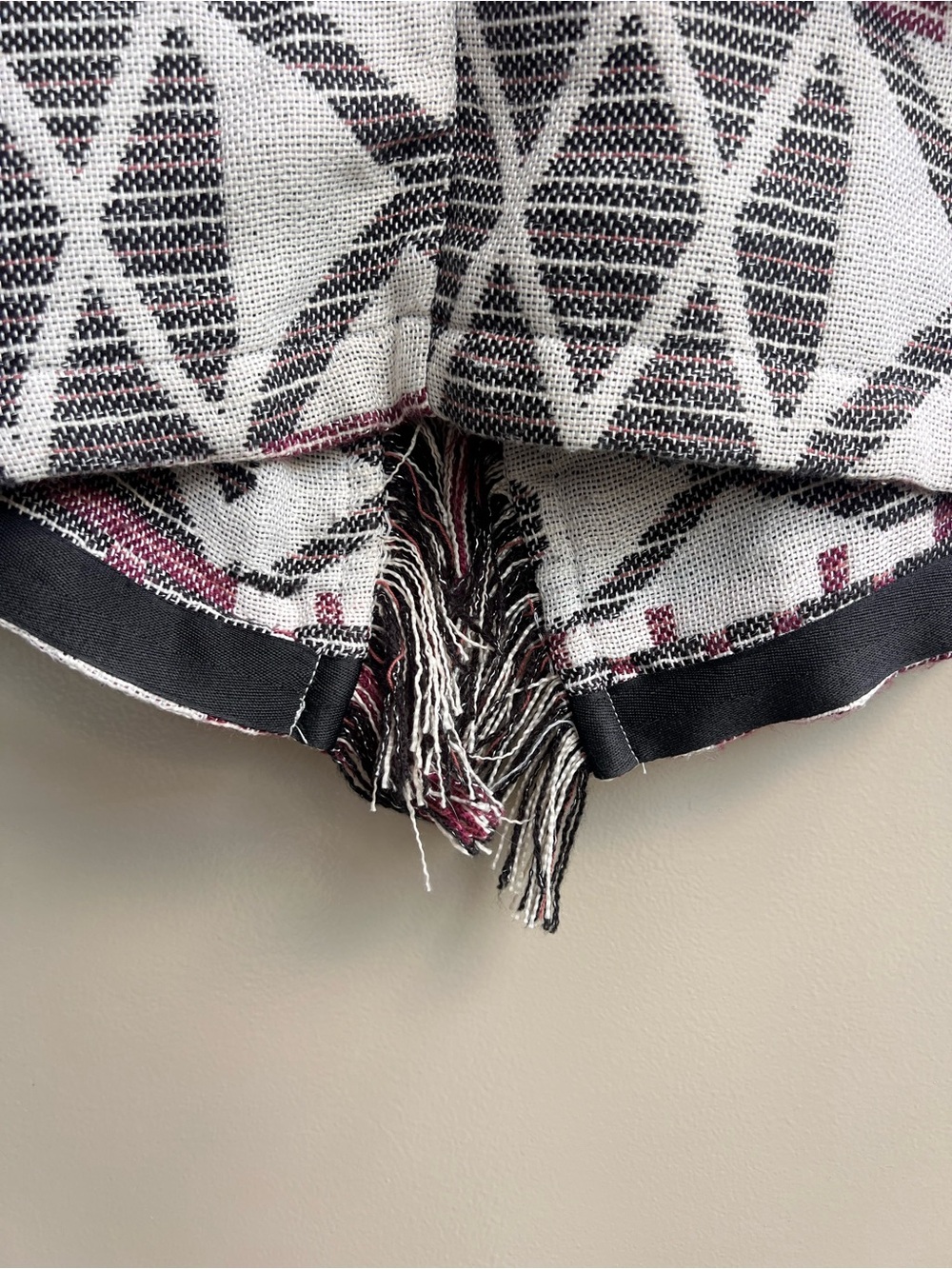 Shyanne Western Fringe Cardigan L Festival Tribal Open Front BOHO Cabincore Fall - Picture 9 of 12
